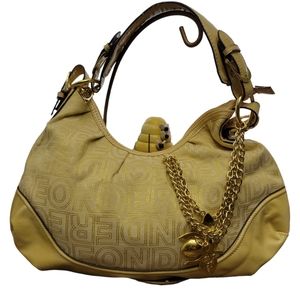 Dereon Vintage Clean Rare Handbag QUEEN Bee Charm Bey Chain Shoulder Strap YW